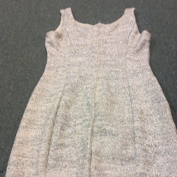 Silver Party Dress above the kness - Picture 1 of 3